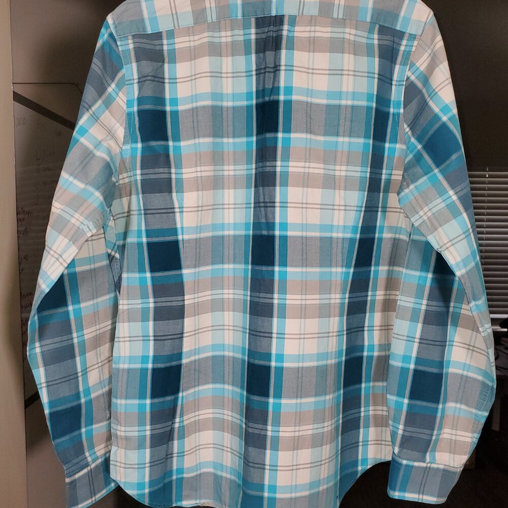 Express Long Sleeve Button Up Medium - image 2